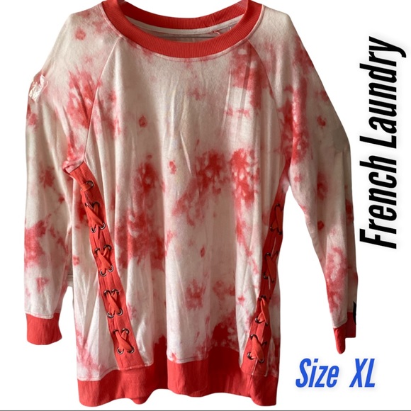 French Laundry Tops - The Sweatshirt Project By French Laundry NWT